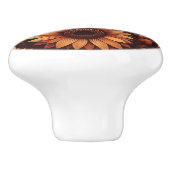 Zonnebloempitten Keramische Knop (Zijkant)