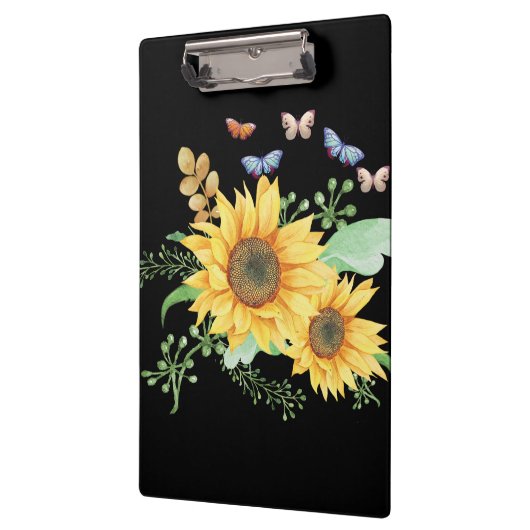 zonnebloempitten klembord (Links)