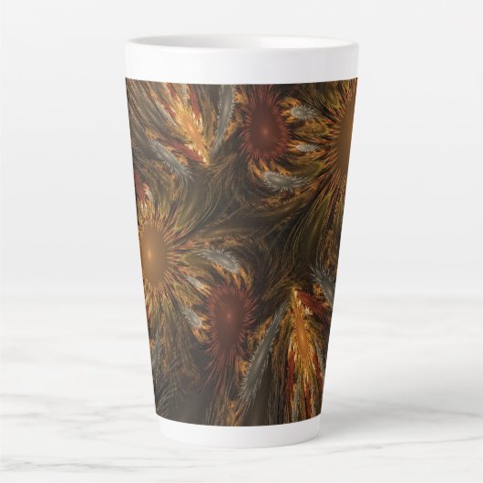 Zonnebloempitten Latte Mok (Voorkant)