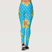 Zonnebloempitten Leggings (Achterkant)