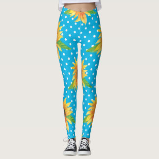 Zonnebloempitten Leggings