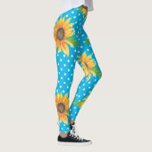 Zonnebloempitten Leggings (Rechts)