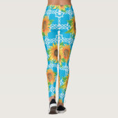 Zonnebloempitten Leggings (Achterkant)