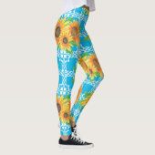 Zonnebloempitten Leggings (Rechts)