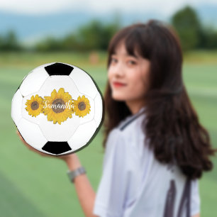 zonnebloempitten - naam toevoegen voetbal