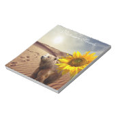 Zonnebloempitten, Notitieblokken van Beer (Linkerzijde)