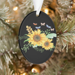 zonnebloempitten ornament