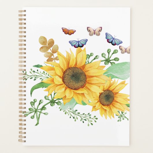 zonnebloempitten planner (Voorkant)