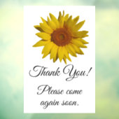 zonnebloempitten raamsticker (Vel 3)