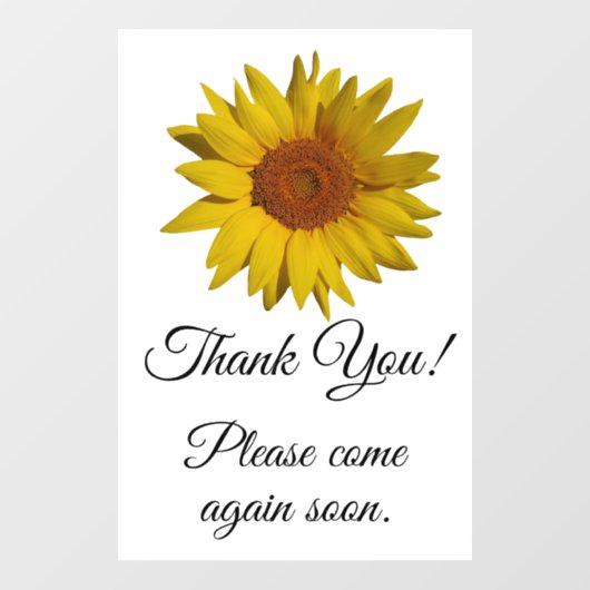  zonnebloempitten  raamsticker (Vel)