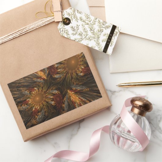 Zonnebloempitten Rechthoekige Sticker (Geschenken)