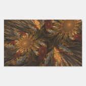 Zonnebloempitten Rechthoekige Sticker (Voorkant)