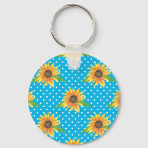 Zonnebloempitten Sleutelhanger