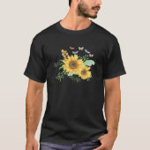 zonnebloempitten t-shirt (Voorkant)