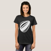 Zonnebloempitten T-shirt (Voorkant volledig)