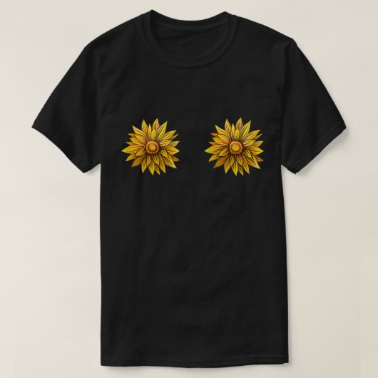 Zonnebloempitten T-shirt (Design voorkant)