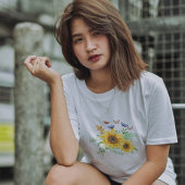 zonnebloempitten Tri-Blend shirt