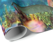 Zonnebloempitten van vismatten cadeaupapier (Rol Hoek)