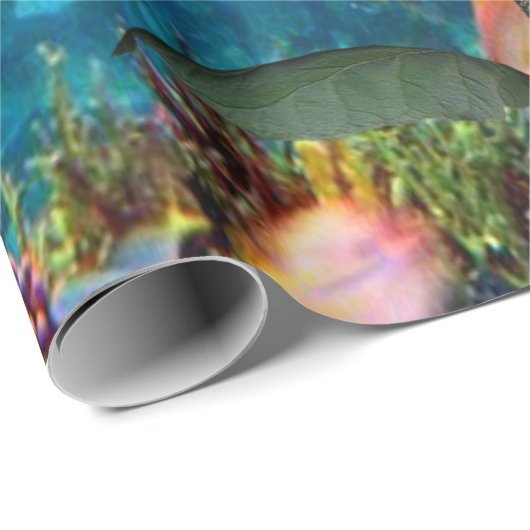 Zonnebloempitten van vismatten cadeaupapier (Rol Hoek)