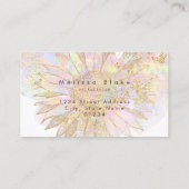 zonnebloempitten visitekaartje (Achterkant)