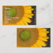 Zonnebloempitten Visitekaartje (Voorkant / Achterkant)