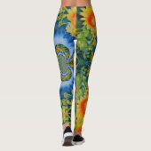 zonnebloempitten voor altijd leggings (Achterkant)