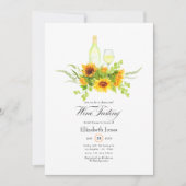 Zonnebloempitten Vrijgezellenfeest Kaart (Voorkant)