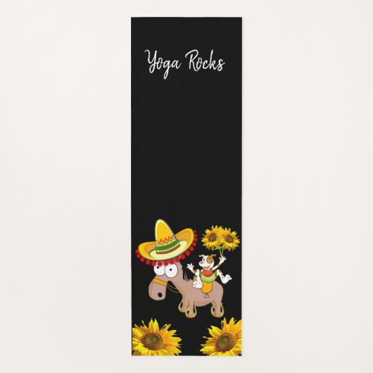 Zonnebloempitten Yogamat (Voorkant)