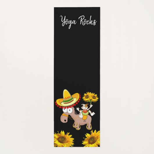 Zonnebloempitten Yogamat (Achterkant)