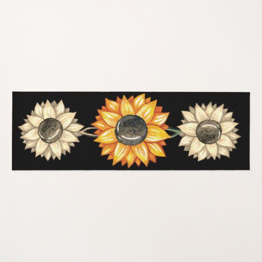 Zonnebloempitten Yogamat (Voorkant (horizontaal))