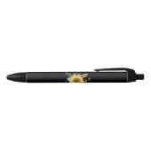 zonnebloempitten zwarte inkt pen (Bovenkant)