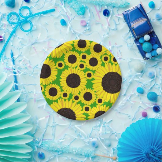 Zonnebloempjes 1e Bord (Feest)