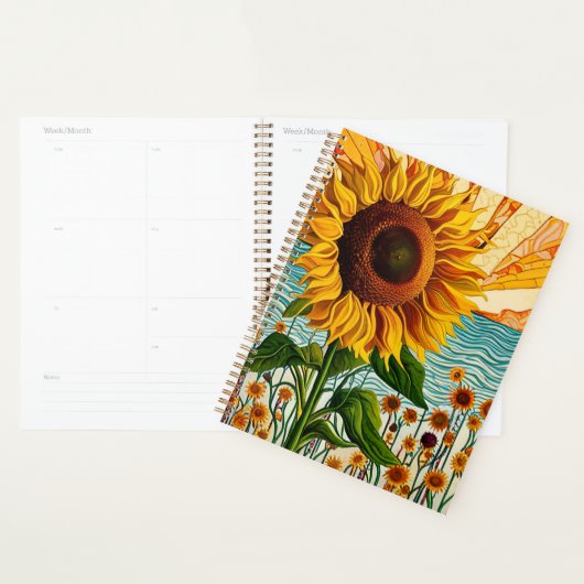 Zonnebloemplank Planner (Display)