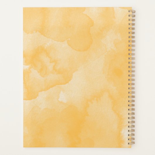 Zonnebloemplank Planner (Achterkant)