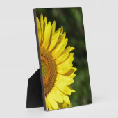Zonnebloemplaque Fotoplaat (Zijkant)