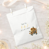 Zonnebloempleister Bedankzakje (Geknipt)
