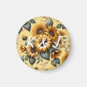 Zonnebloempleister Magneet (Voorkant)