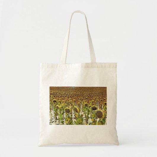 Zonnebloempleister Tote Bag (Voorkant)
