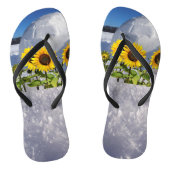 Zonnebloempolaire Teenslippers (Voetbed)