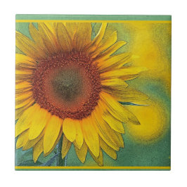 Zonnebloemproducten Tegeltje