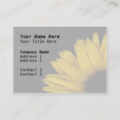 Zonnebloemreflectie-Visitekaartje - Gepersonalisee Visitekaartje (Achterkant)