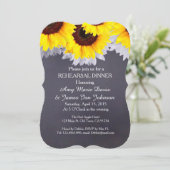 Zonnebloemrepetitie voor een diner: zonnescherm2 kaart (Staand voorkant)