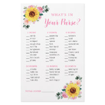 Zonnebloemroze Baby shower met paars