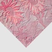 Zonnebloemroze Floral  Chic Decoupage Tissuepapier (Detail)