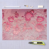 Zonnebloemroze Floral  Chic Decoupage Tissuepapier (Craft)