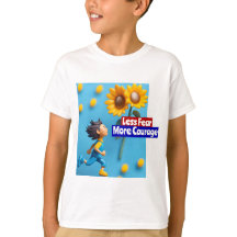 Zonnebloem's Motivatie Tee Shirt, Perfecte geschen