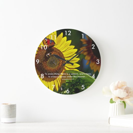 Zonnebloemscriptie Grote Klok (Huis)