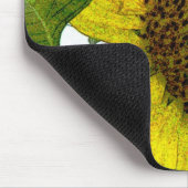 Zonnebloemserie Mousepad Muismat (Hoek)
