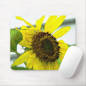 Zonnebloemserie Mousepad Muismat (Met muis)