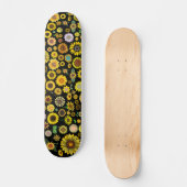 Zonnebloemskateboard Decom Persoonlijk Skateboard (Voorkant)